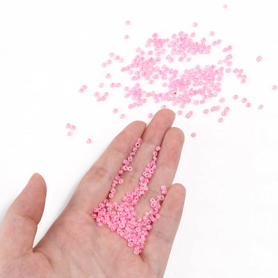 2mm Seed Beads ~ 20g ~ Ceylon Pink