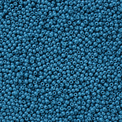 FGB Seed Beads ~ Size 11/0 ~ Opaque Denim ~ 20 grams