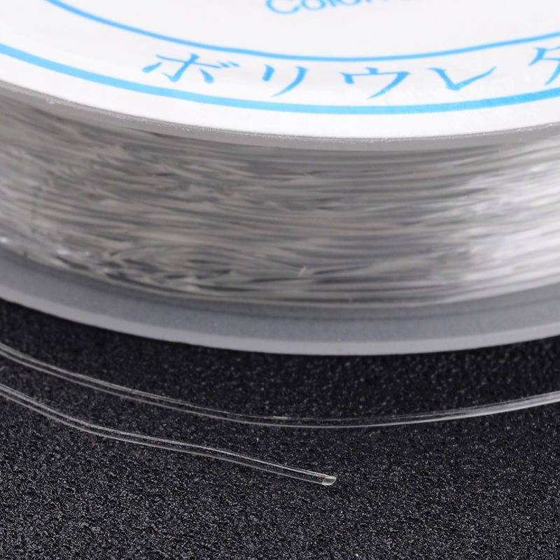 Strong and Stretchy Clear Elastic Thread ~ 0.5mm ~ approx. 12m/spool