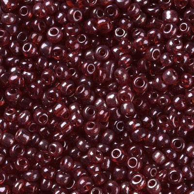 3mm Seed Beads ~ 20g ~ Lustred Crimson