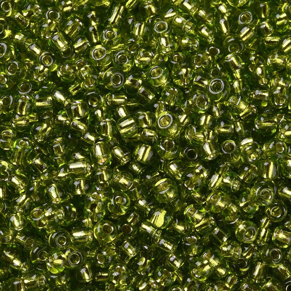 2mm-seed-beads-20g-silver-lined-lime-green-the-bead-store