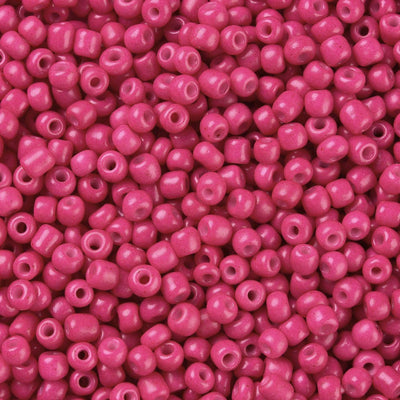 3mm Seed Beads ~ 20g ~ Opaque Camellia