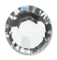 Swarovski Flat Back Crystal 2.6mm ~ 1g (=100+ crystals ) ~ Crystal