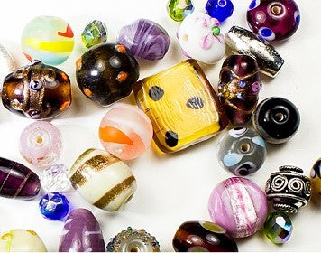 200g of Glass & Metal Beads