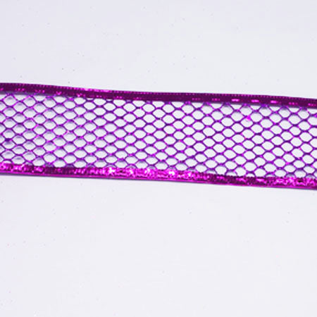 Mesh Ribbon ~ Purple ~ 38mm ~ 1 Metre