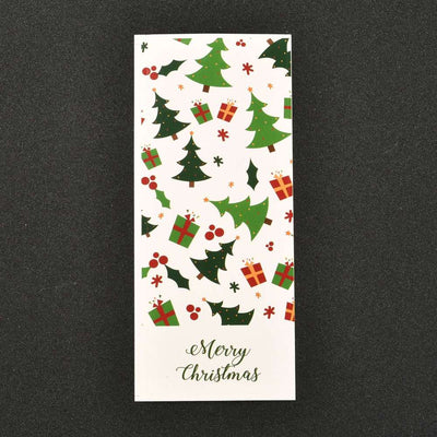 155x67mm "Merry Christmas" Stickers ~ Pack of 10