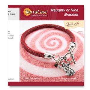 TierraCast Quick Kit ~ Naughty Or Nice Bracelet