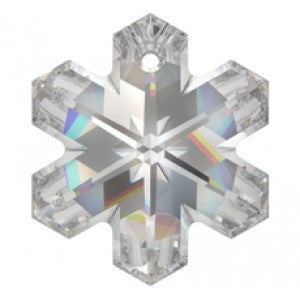 Swarovski Crystal Snowflake ~ 20mm ~ Crystal