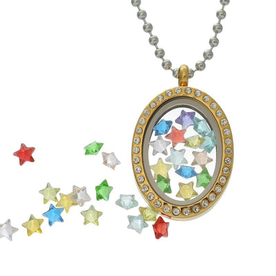 Floating charms and lockets