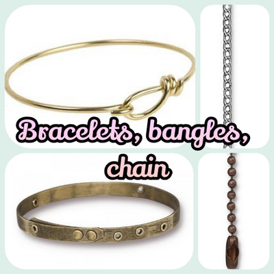 Bracelets, bangles, chain