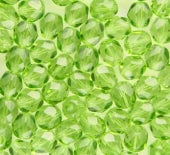 Blue/Green Czech Fire Polish Beads ~ By Colour