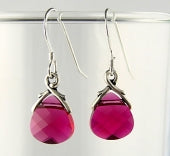 Swarovski Flat Briolette Earrings