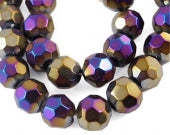 4mm Faceted Round