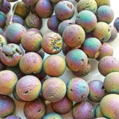 Natural DruzyBeads,  Connectors and Pendants