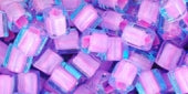 Pink/Purple 4mm Cube