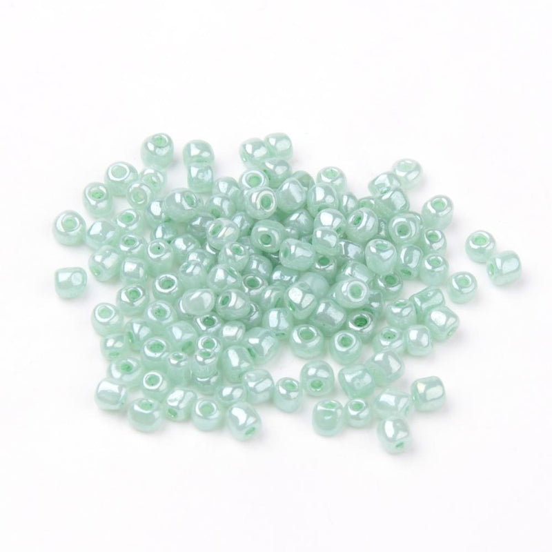 2mm Seed Beads ~ 20g ~ Ceylon Celery