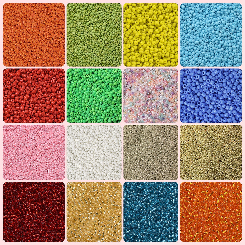 100-Piece Mixed Color Frosted Glass Beads – 4mm, 6mm, 8mm Round Beads For Jewelry Making