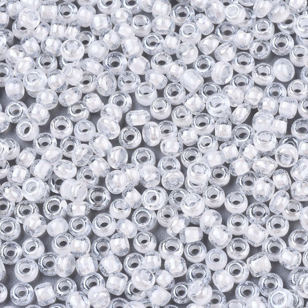 3mm Seed Beads ~ 20g ~ Inside Colours White – The Bead Store