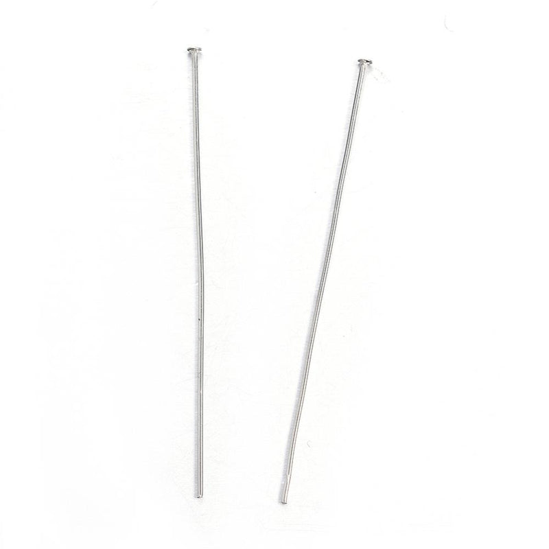 50 x Stainless Steel Head Pins ~ 50mm long