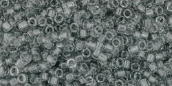 TOHO Cylinder Beads ~ 5g ~ Transparent Grey