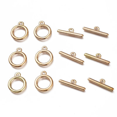 The Bead Store 18mm Gold Plated Toggle Clasp