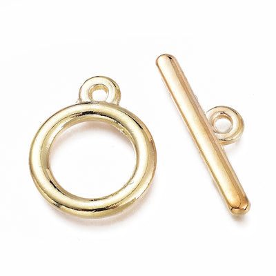 The Bead Store 18mm Gold Plated Toggle Clasp