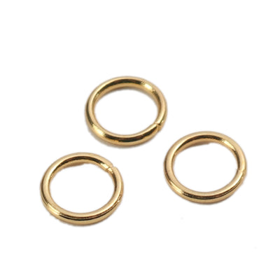 The Bead Store 5mm Gold Plated Stainless Steel Jump Rings ~ Pack of 20
