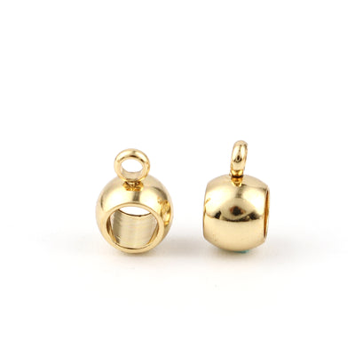 The Bead Store 9x6mm Gold Plated Stainless Steel Bail