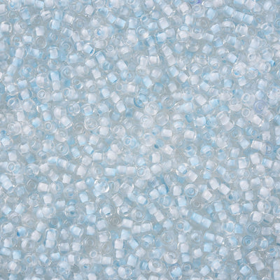 The Bead Store FGB Seed Beads ~ Size 11/0 Inside Colours Aqua ~ 20 grams