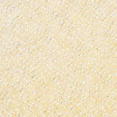 The Bead Store FGB Seed Beads ~ Size 11/0 Inside Colours Champagne AB ~ 20 grams