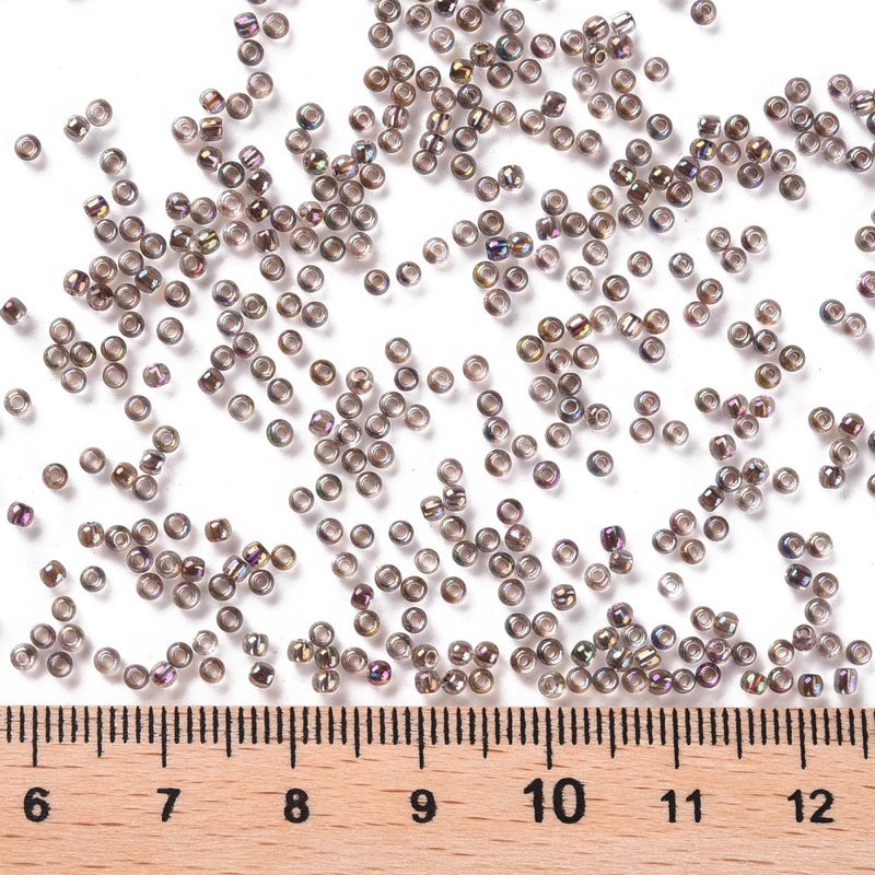The Bead Store FGB Seed Beads ~ Size 11/0 Inside Colours Seashell AB ~ 20 grams