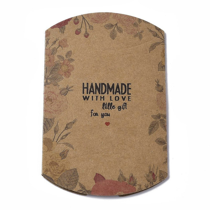 9x6cm "Handmade with Love" Paper Gift Box