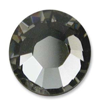 Swarovski Flat Back Crystal 2.6mm ~ 1g (=100+ crystals) ~ Black Diamond