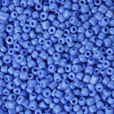 2mm Seed Beads ~ 20g ~ Opaque Cornflower Blue