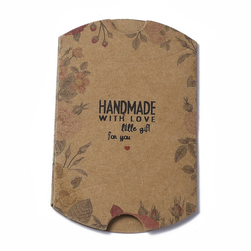 9x6cm "Handmade with Love" Paper Gift Box