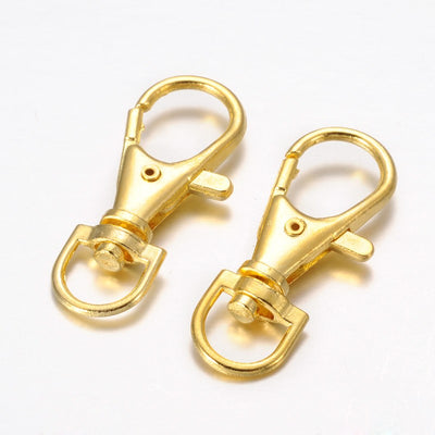 1 x Gold plated Trigger Clasp ~ 35mm ~ Lead and Nickel Free