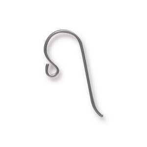 TierraCast Small Loop Ear Wires ~ Pair ~ Grey