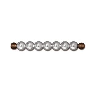 1 x TierraCast 3mm Round Bead ~ Sterling Silver