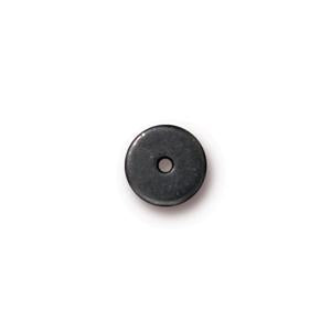 TierraCast Heishi 8mm Disk ~ Black
