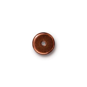 TierraCast Heishi 8mm Disk ~ Antique Copper