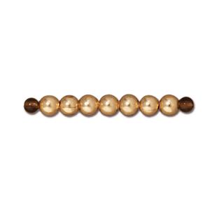 1 x TierraCast 3mm Round Bead ~ Gold Filled