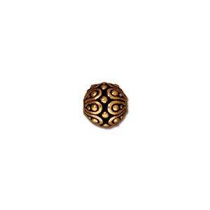 TierraCast Casbah Round Bead ~ Antique Gold