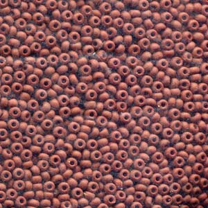 Preciosa Round 11/0 Seed Beads ~ 10g ~ Brown Matte