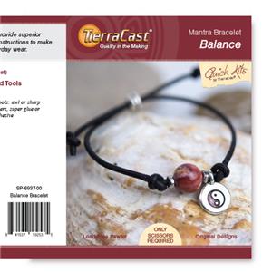 TierraCast Mantra Bracelet Quick Kit ~ Balance Bracelet