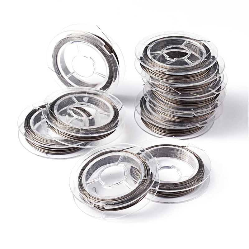 The Bead Store 0.45mm Beading Wire Nylon-Coated Steel 10m