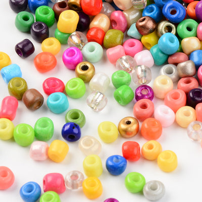 The Bead Store 3mm Seed Beads ~ 20g ~ Mixed Colours