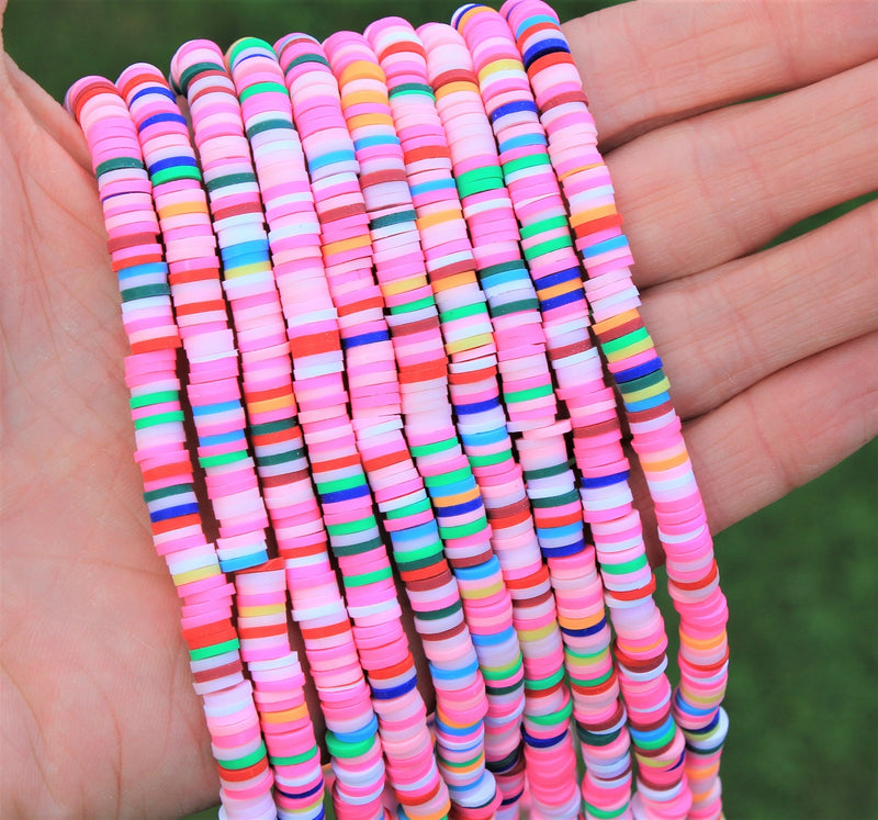 The Bead Store 6mm Polymer Clay Katsuki Beads Berry Mix