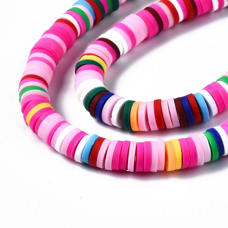 The Bead Store 6mm Polymer Clay Katsuki Beads Berry Mix
