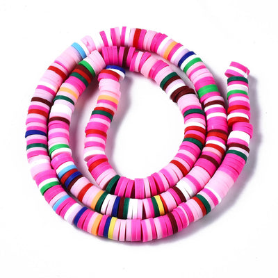 The Bead Store 6mm Polymer Clay Katsuki Beads Berry Mix