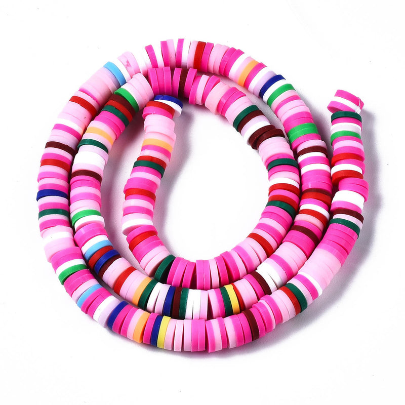 The Bead Store 6mm Polymer Clay Katsuki Beads Berry Mix